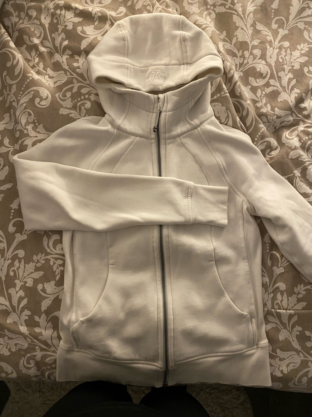 lululemon athletica Cream Fleece-Lined Hoodie
